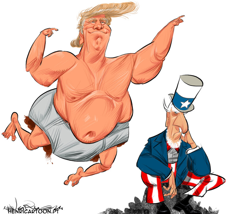 A melga II - HenriCartoon