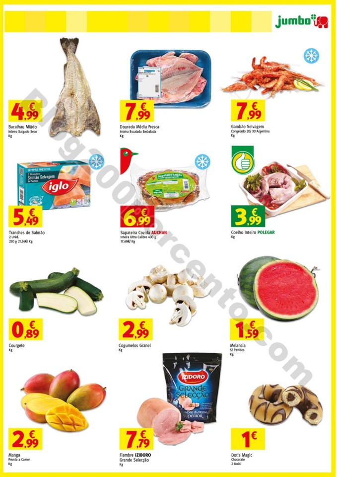 antevisão folheto Jumbo Fim de Semana Jumbástico 3a6maio