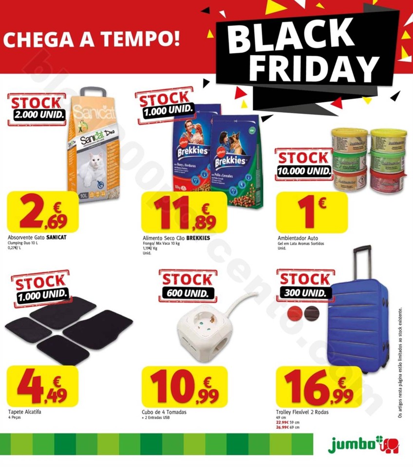 Antevisão Folheto JUMBO Black Friday de 24 a 28 n Antevisão folheto Promoções Jumbo Black Friday 24a28 nov