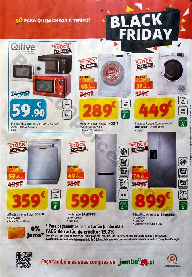 Antevisão Folheto JUMBO + BOX Black Friday promoções de 19 a 25