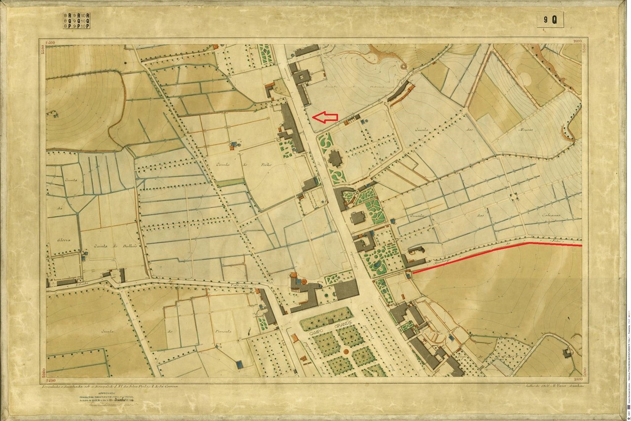 Planta Topográfica de Lisboa  9 Q, 1906, de Alber