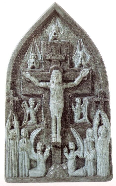 1-E293-40-15 (Altar pequeno - bronze, 142x87x13 cm