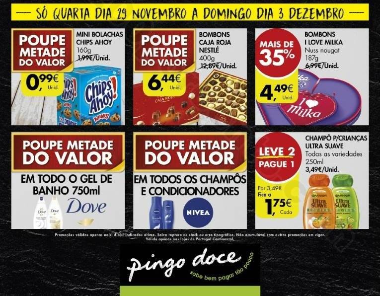 Antevisão Promoções Só Hoje no Pingo Doce 1a3dez