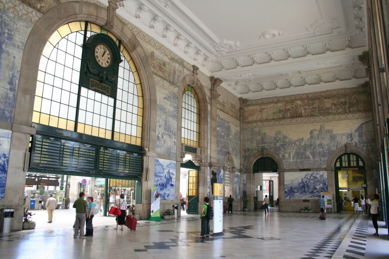 Estação De São Bento Porto Historias Da Historia 