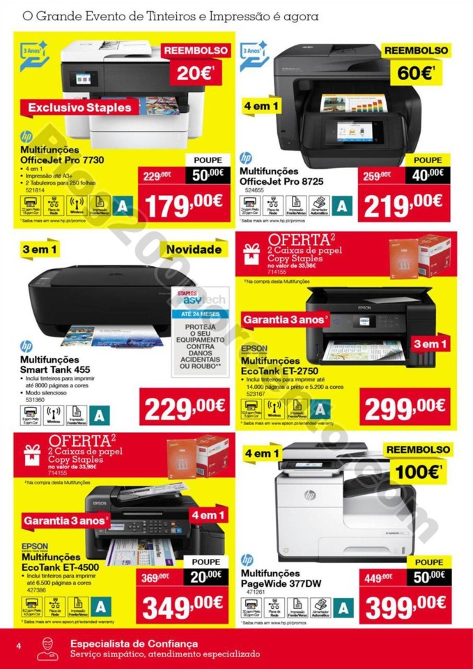 Antevisão folheto STAPLES Promoções de 28 març Antevisão Staples Novo Folheto 28mar-10 abr