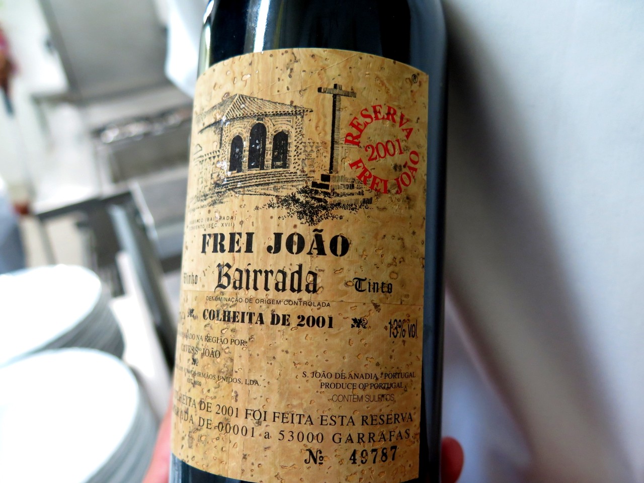 Frei João Reserva Tinto 2001