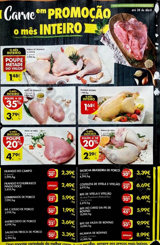 antevisão folheto Pingo Doce 3a9abr