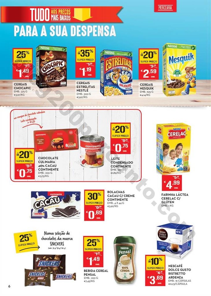 promoções