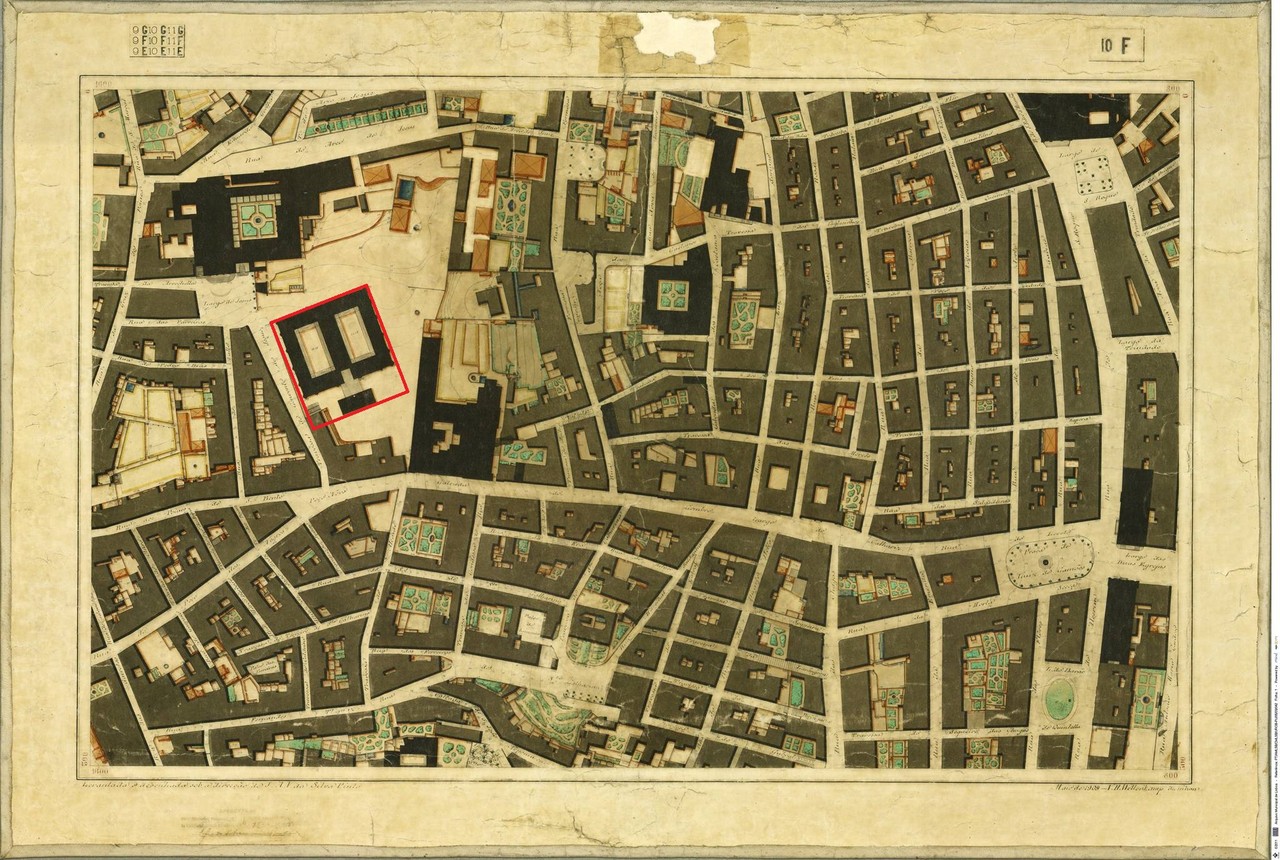 Planta Topográfica de Lisboa, 10 F, 1911, de Albe