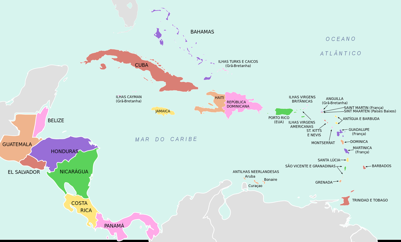 Mapa America Central_4 Mapa America Central_4