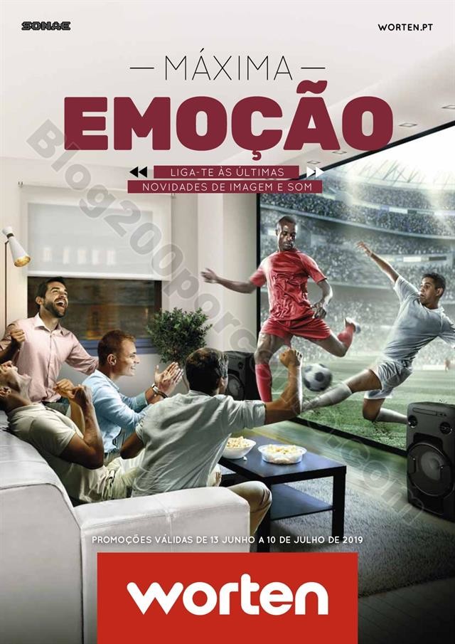 Antevisão Folheto WORTEN Especial Imagem e Som Promoções de 13 junho a ...