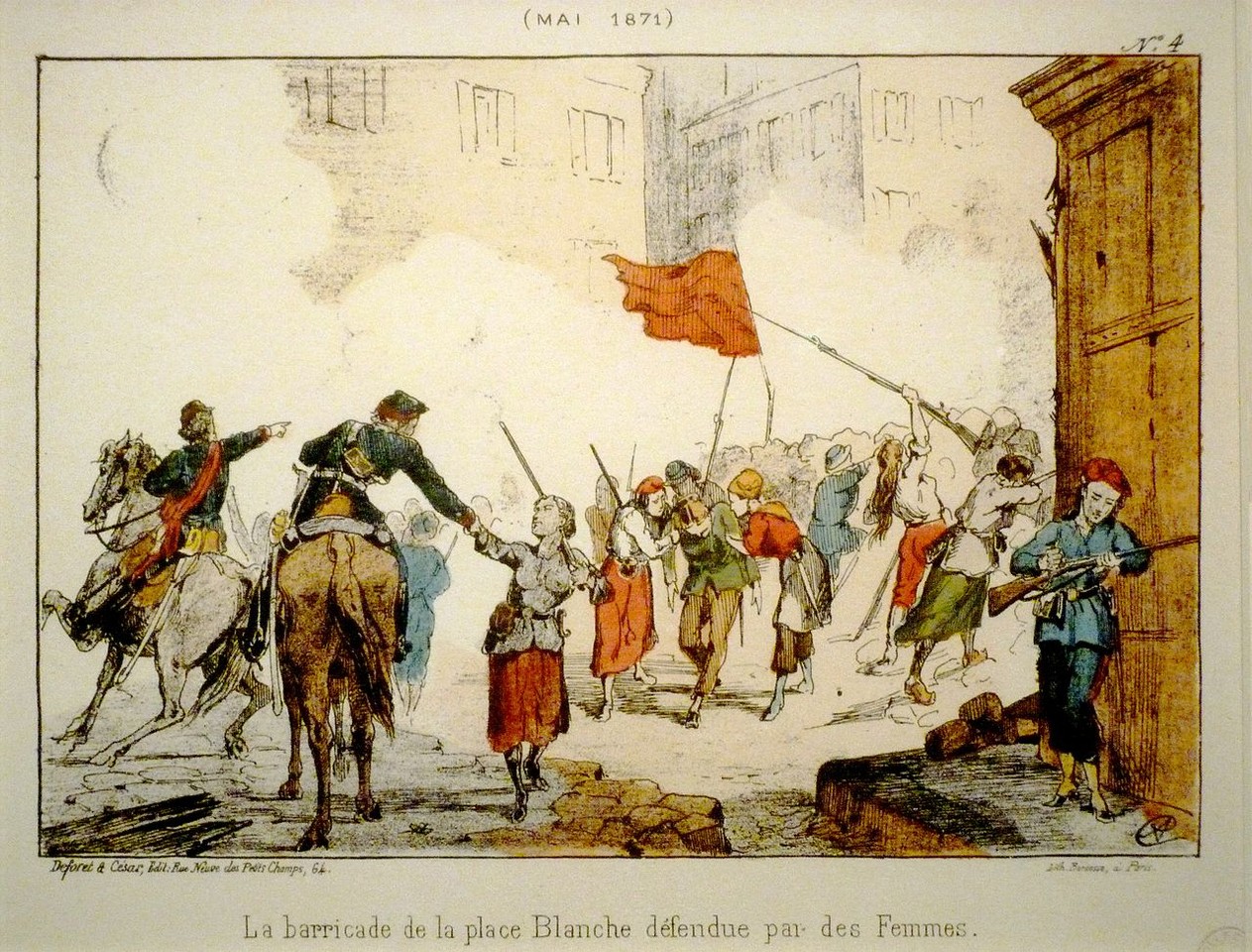 Barricade_place_Blanche_défendue_par_des_femmes Barricade_place_Blanche_défendue_par_des_femmes