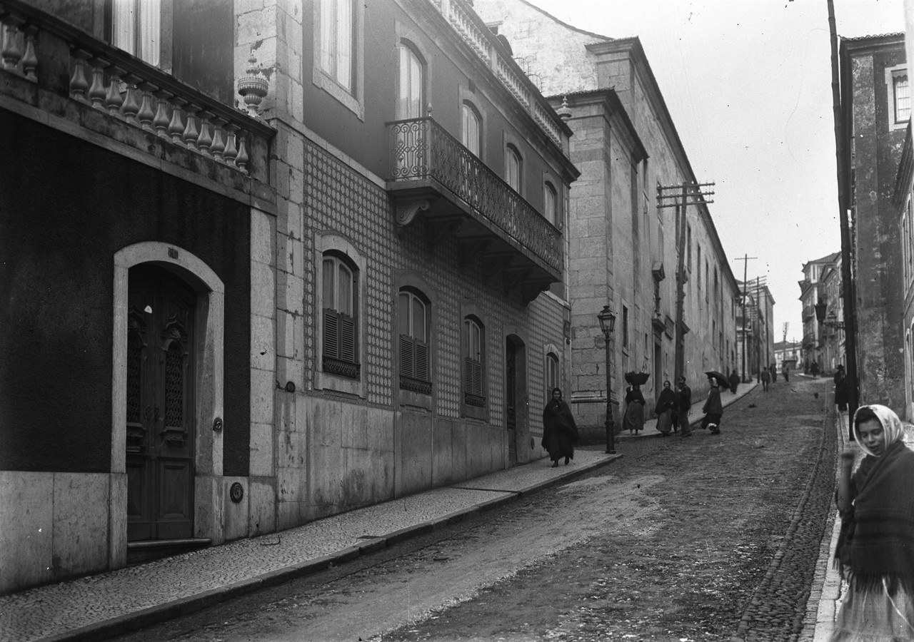 Convento dos Cardais, início séc. XX, foto de Jo