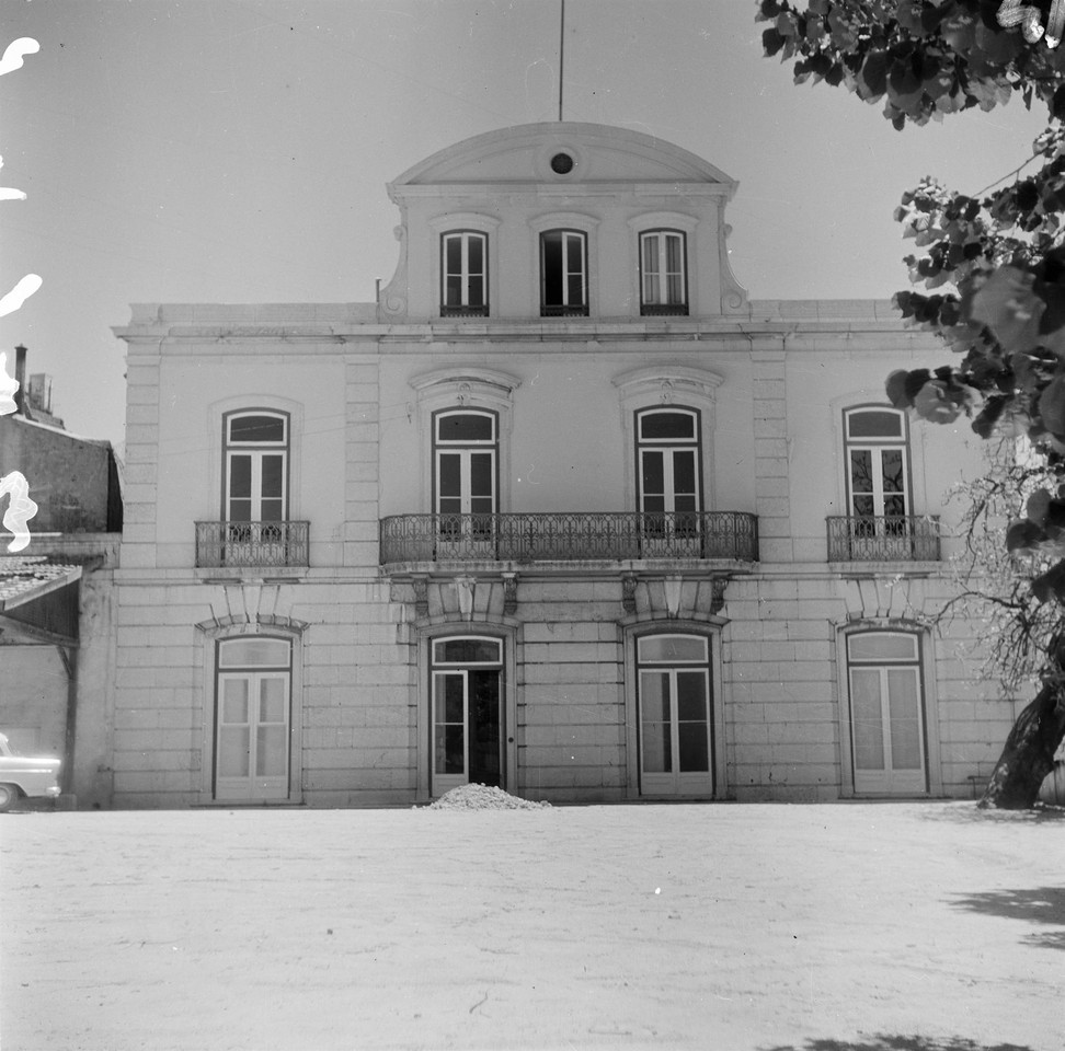 Palacete Braamcamp, 1967, foto de Vasco Gouveia de