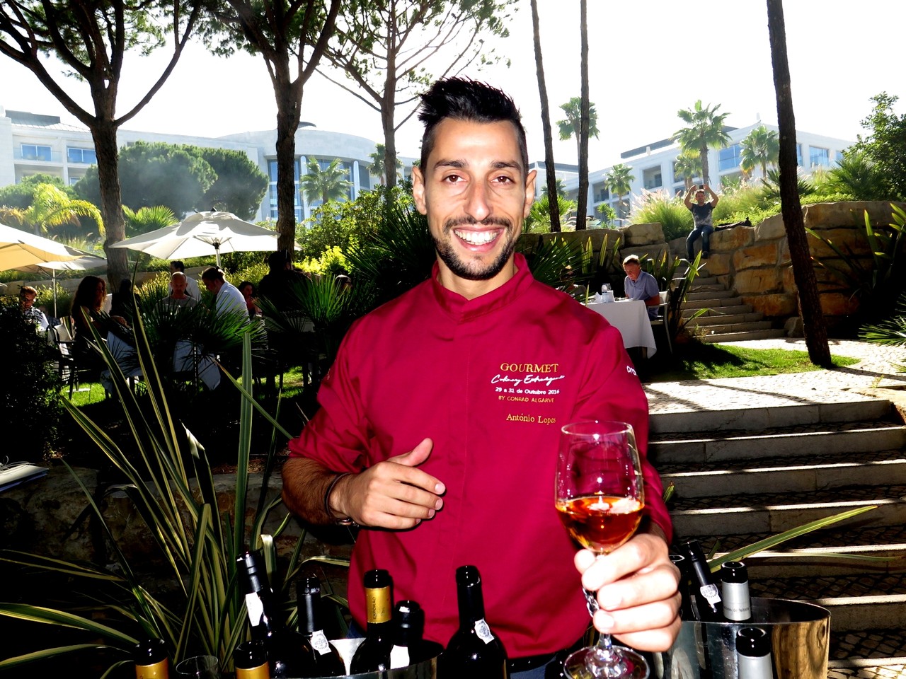 Nos jardins do Conrad, António Lopes e o Barbeito Boal Reserva Velha10 Anos