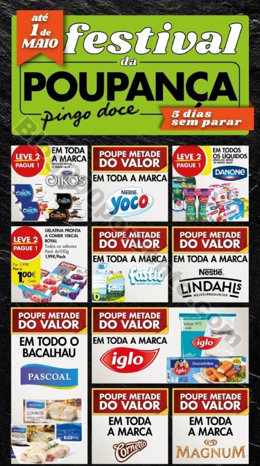 Promoções Pingo Doce 29ab-1mai