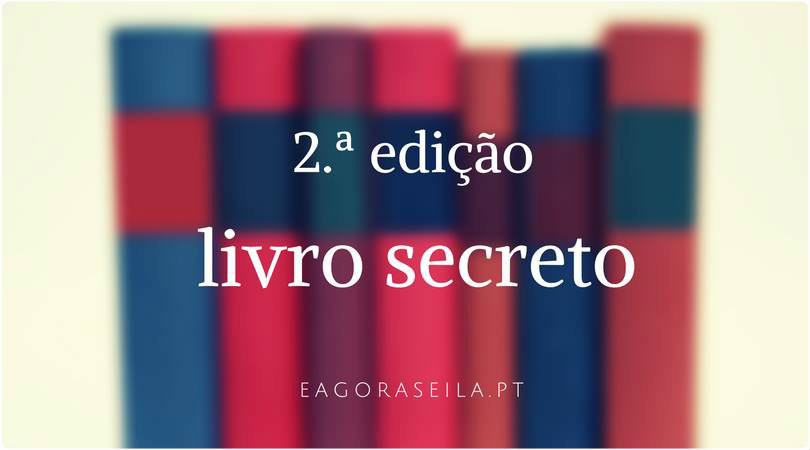 Livro secreto - Iniciativa do blog E agora? Sei lá!