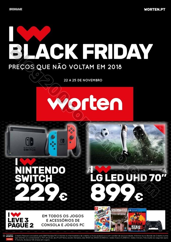 Antevisao Folheto Worten Black Friday Promocoes De 22 A 25 Novembro Blog 200 Ultimos Folhetos Antevisoes Promocoes E Descontos