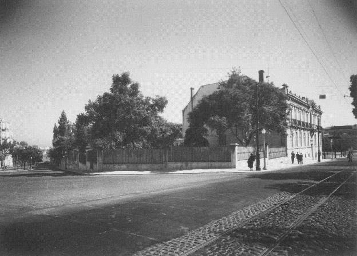 Palácio e parque Sabrosa, 1938, foto de Kurt Pint