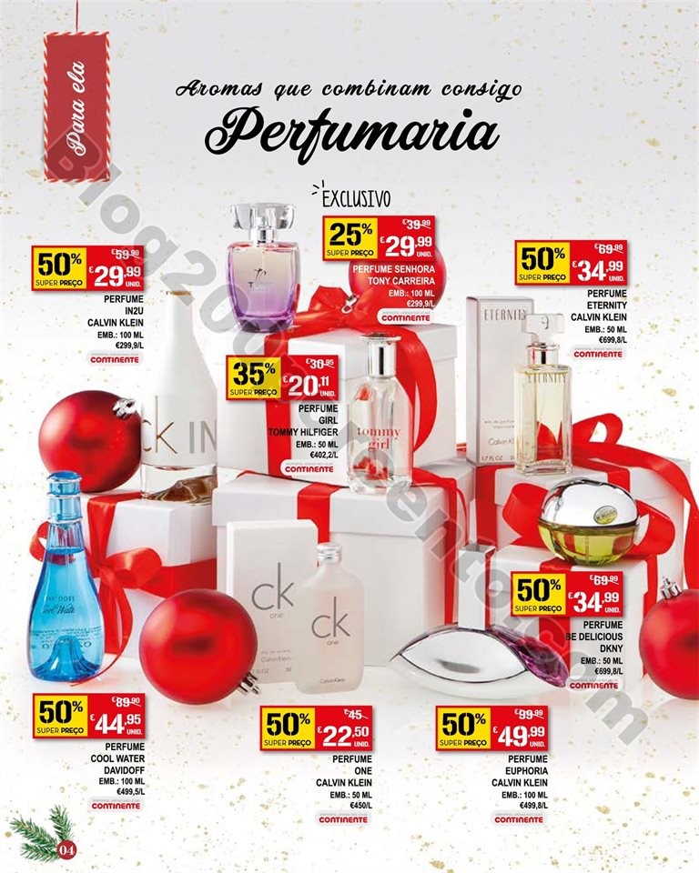 folheto promoções Continente Natal 29out-16dez