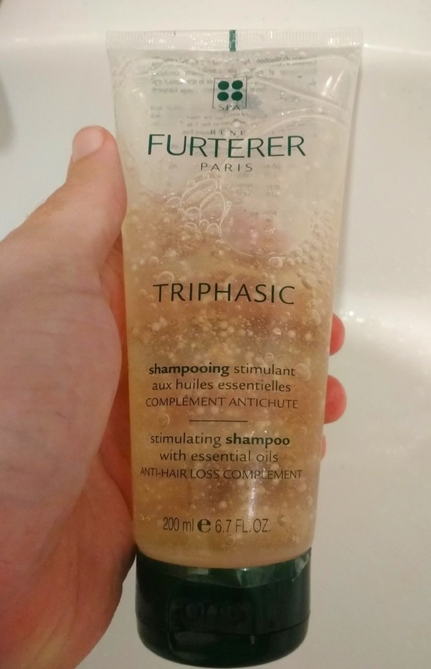 Na Pele do Triptofano: René Furterer Triphasic Champô