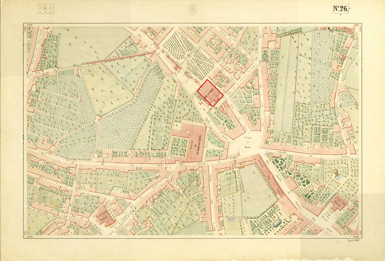 Atlas da carta topográfica de Lisboa n.º 26, 185