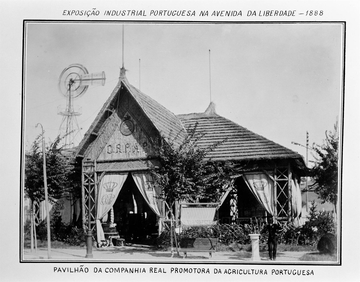 Pavilhão da Companhia Real, 1888, foto de Estúdi