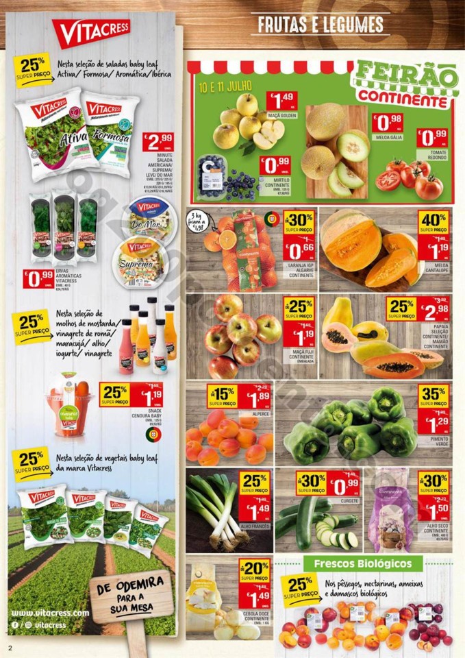 antevisão folheto promoções Continente 10 a 16jul