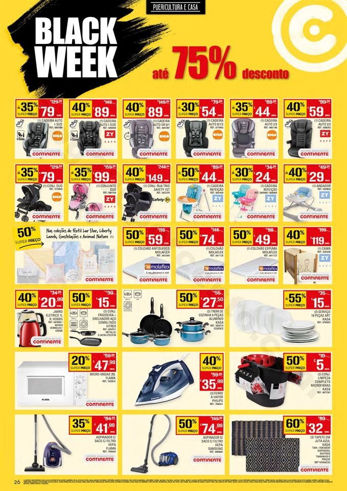 antevisão folheto continente 26 novembro a 2 deze