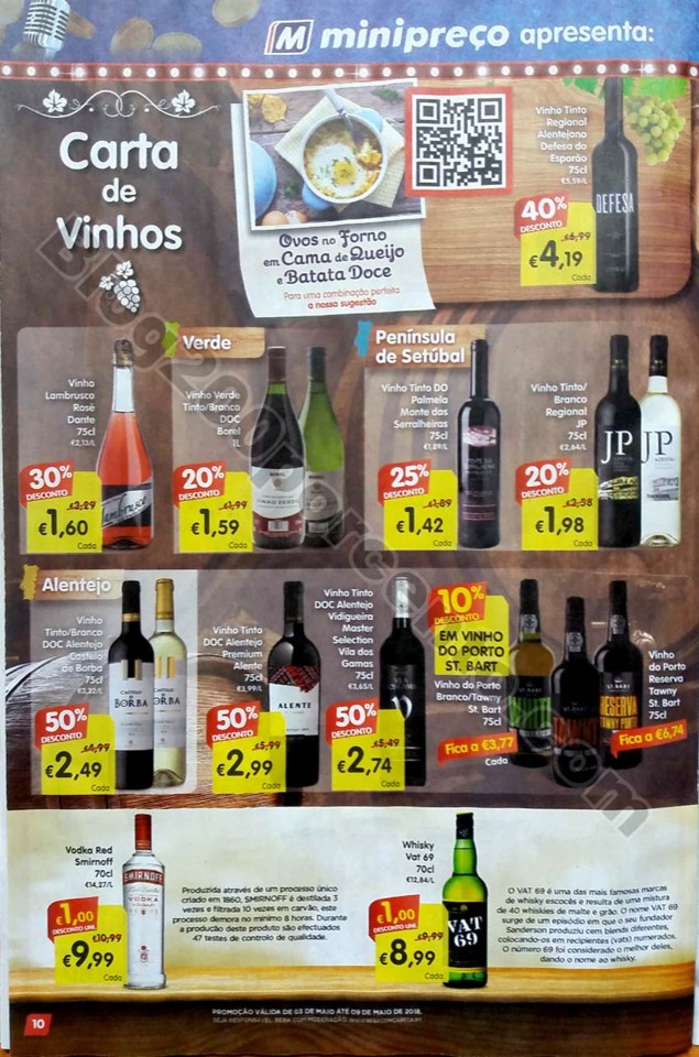 antevisão folheto Minipreço 3a9mai