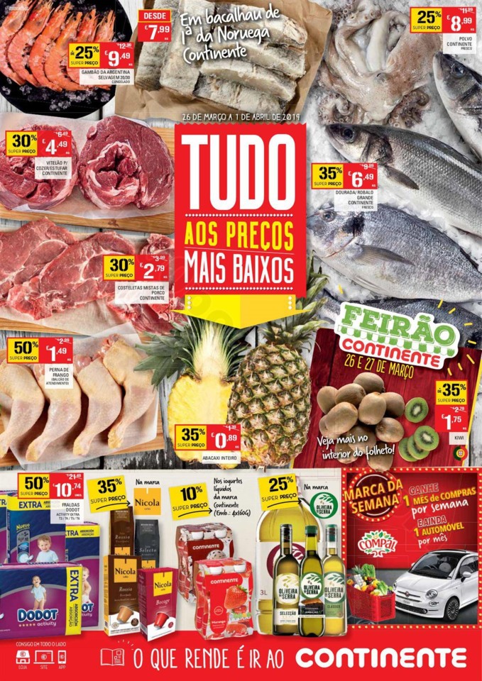 Folheto Promoções Continente Antevisão 26mar-1abr