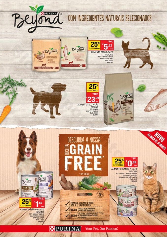 Antevisão Folheto CONTINENTE Pets Promoções de Antevisão Folheto Continente Especial Pets 18a25 mar