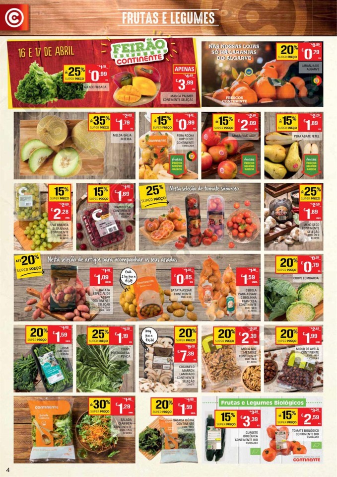 Antevisão Folheto CONTINENTE Promoções de 16 a Folheto Promoções Continente Antevisão 16a22 abr