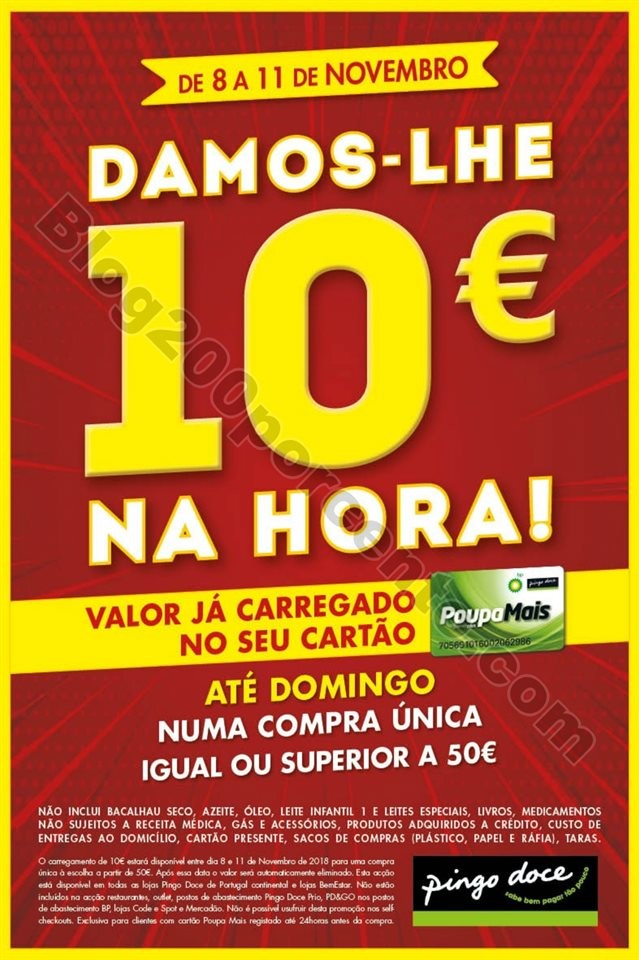 folheto Pingo Doce Fim Semana 8a12nov