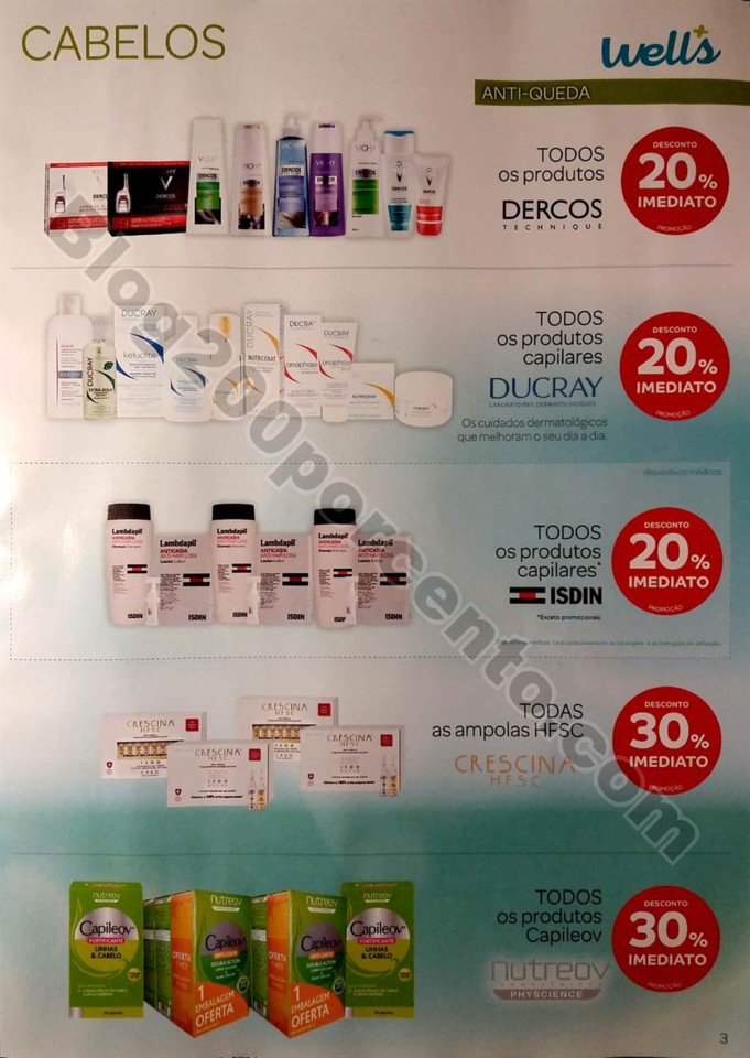 Novo folheto Promoções Wells 27mar-22 abr