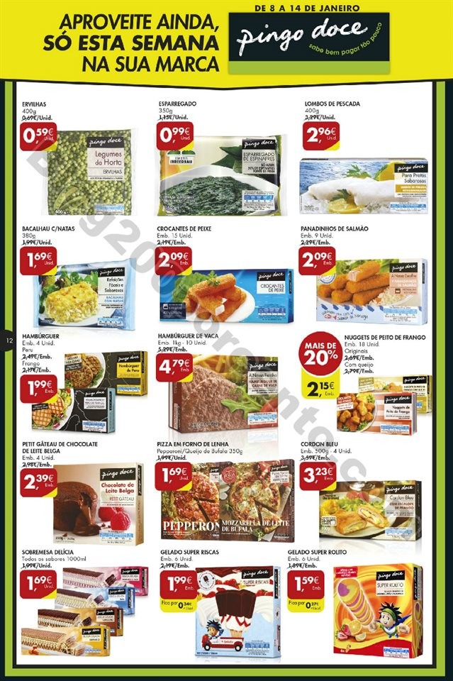 Antevisão Folheto PINGO DOCE Promoções de 8 a 1