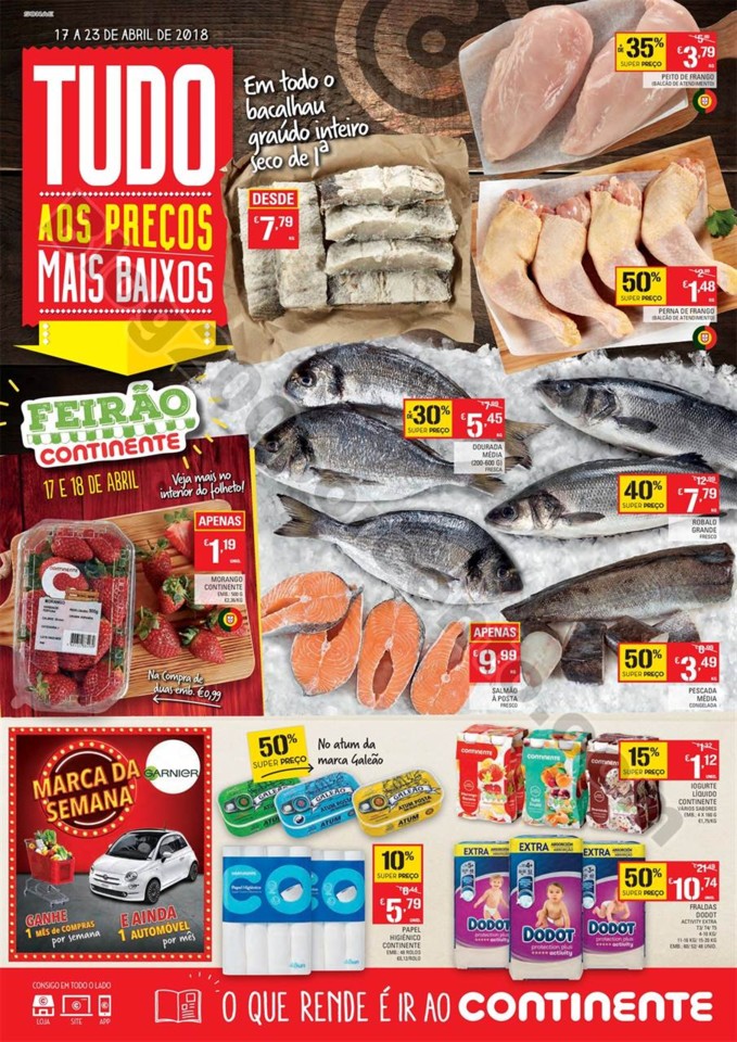 Antevisão Folheto CONTINENTE Promoções de 17 a antevisão folheto promoções Continente 17a23abr 1Parte