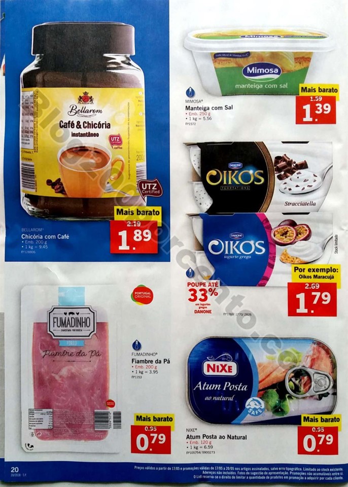 antevisão folheto LIDL 14a20maio