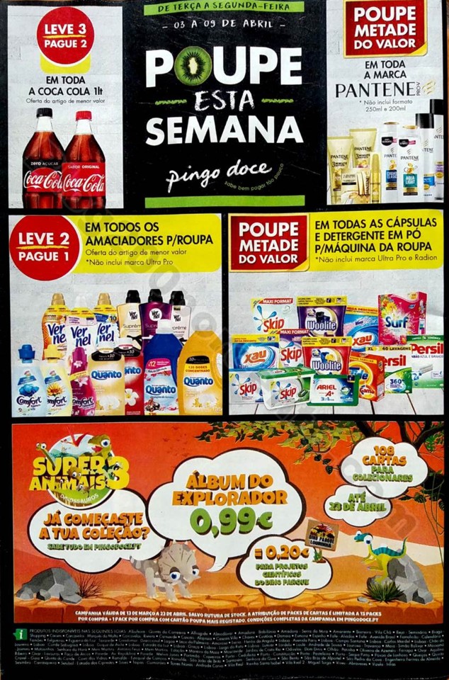 antevisão folheto promoções Pingo Doce 3a9abr