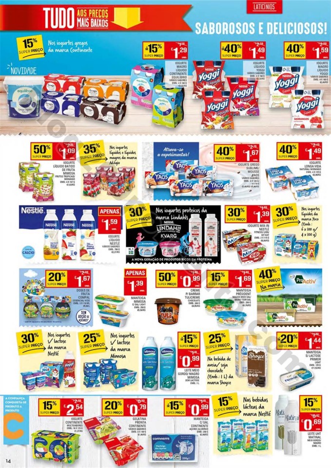 antevisão folheto promoções Continente 17a23abr