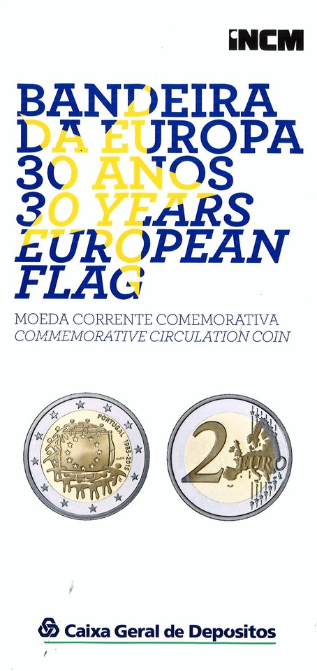 Bandeira da Europa 30 anos (I.N.C.M. e C.G.D.)