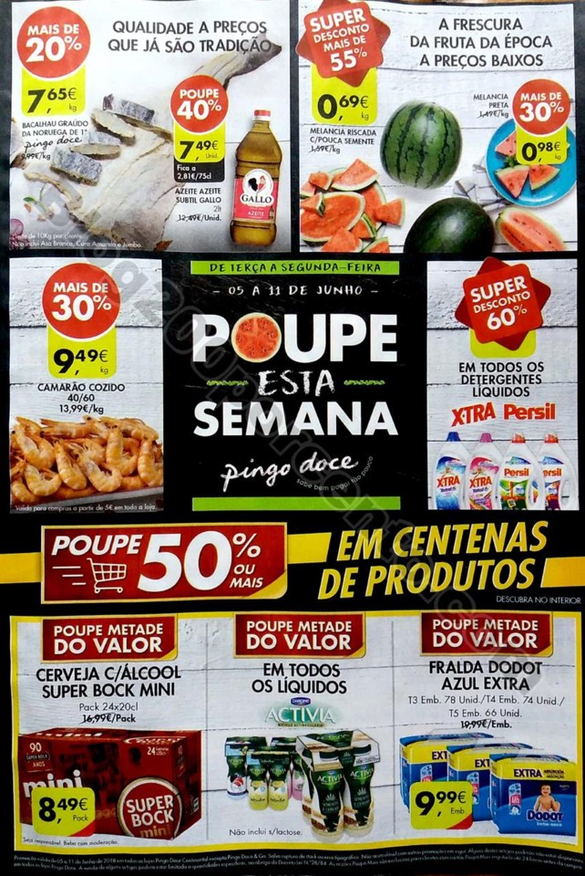 Antevisão folheto Promoções Pingo Doce 5a11jun