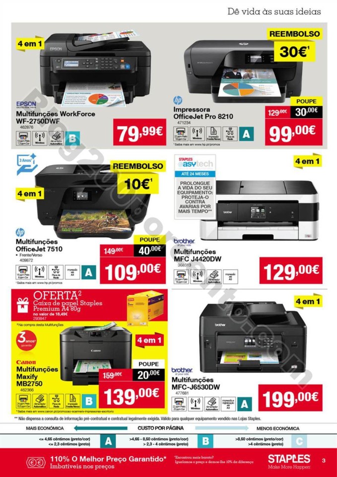Antevisão folheto STAPLES Promoções de 28 març Antevisão Staples Novo Folheto 28mar-10abr
