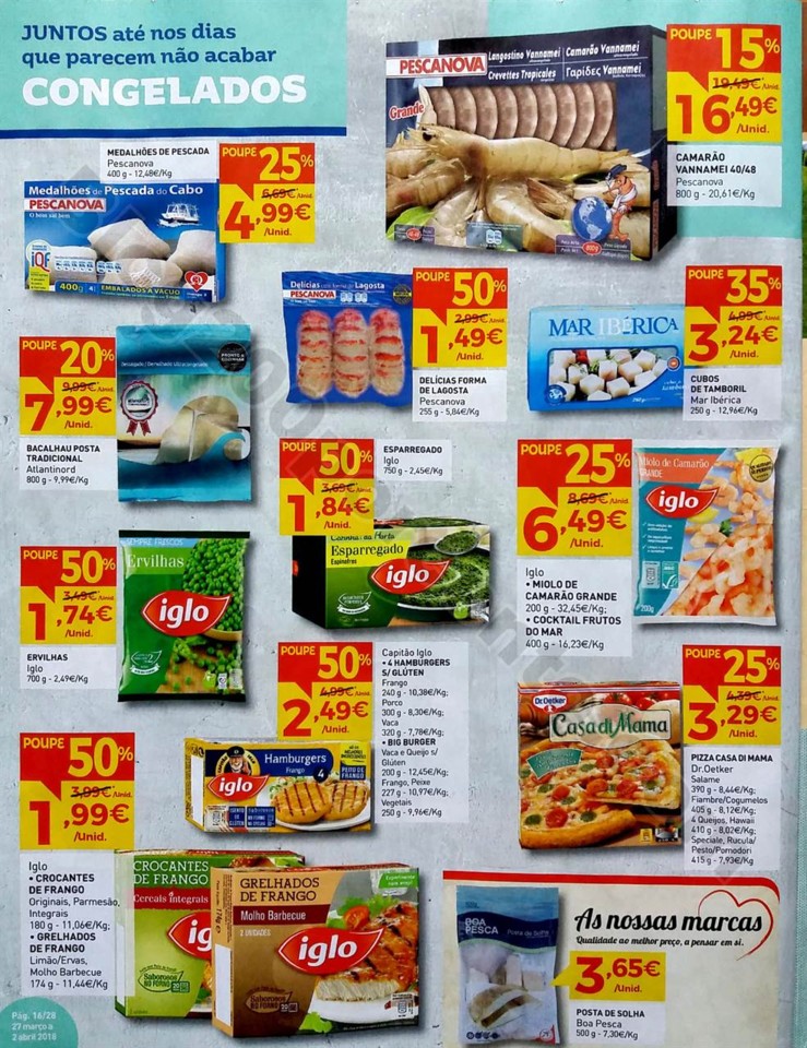 antevisão folheto promoções Intermarché 27mar-2abr