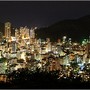 A noite no Rio a cidade iluminada neste sábado (1