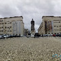 Panoramica da praça da estátua de D. Dinis na UC