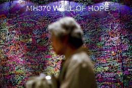 Homenagem Voo MH370, Kuala Lumpur, Malásia