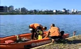 Lagoa Rodrigo de Freitas - Acidente de Pedalinhos 