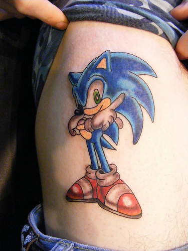 Sonic soul tattoo detmold