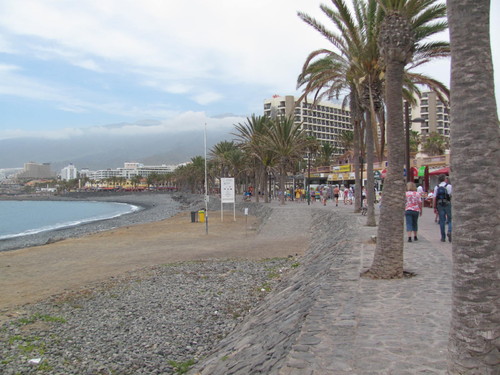 Vista do Passeio de Playa de las Americas
